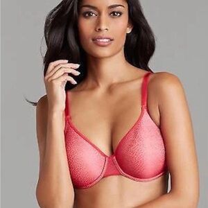Chantelle 2271 Galuchat
Seamless Molded Underwire
Bra, Red, 32D
